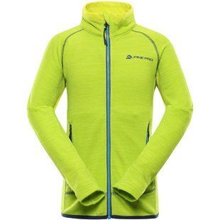 Флісова кофта Alpine Pro Onneco 152-158 дитяча зелена