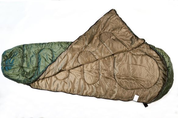 Спальный мешок Totem Hunter кокон левый olive 220/80-55 UTTS-004-L