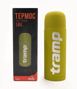 Термос Tramp Soft Touch 1 л жовтий