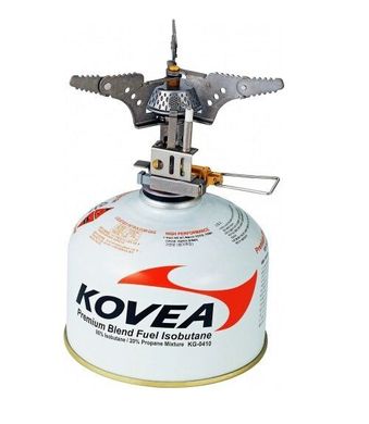 Газовая горелка Kovea KB-0101 Titanium Stove Camp-3 silver