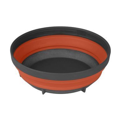Миска складная с крышкой Sea To Summit X-Seal & Go X-Large, Rust