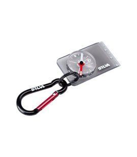 Компас Silva 28 Carabiner grey