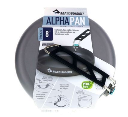 Сковорідка зі складаною ручкою Sea To Summit Alpha Pan 8'' black