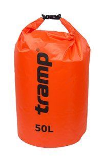 Гермомешок TRAMP PVC Diamond Ripstop 50л UTRA-208, Оранжевый