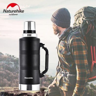 Термос Naturehike 304 steel 1250 мл NH19SJ011 black