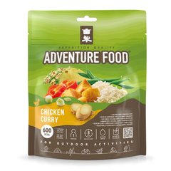 Сублімована їжа Adventure Food Chicken Curry Курка Каррі New Package silver/green