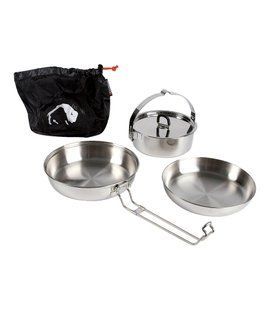 Набор посуды Tatonka Camp Set Regular silver