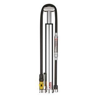 Мікро підлоговий велонасос Lezyne Micro Floor Drive HVG Y13, Сріблястий
