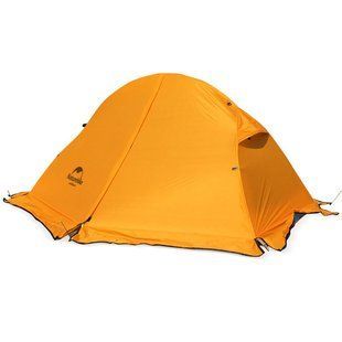 Палатка Naturehike Cycling I (1-местная) 210T polyester + footprint NH18A095-D оранжевая
