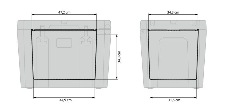 Термобокс Petromax Passive Cool Box 50 л Пісочний