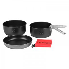 Набір посуду Trangia Tundra I 1.75 / 1.5 л (два казанки, сковорідка, ручка, чохол)