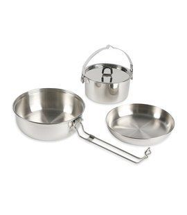 Набор посуды Tatonka Camp Set Large silver