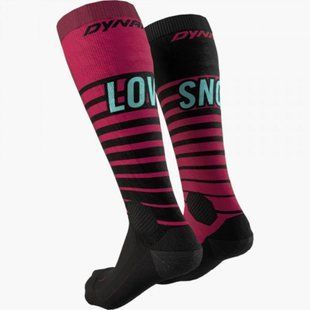 Носки Dynafit FT Graphic Socks 43-46 бордовые