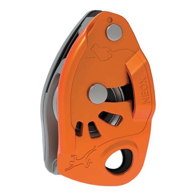 Спусковое страховочное устройство Petzl Neox orange