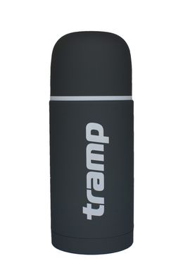 Термос TRAMP Soft Touch 0,75л, серый