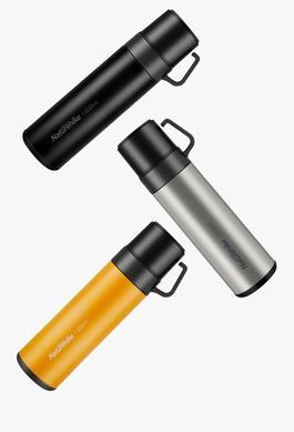 Термос Naturehike 304 steel 600 мл NH17S020-B black