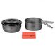 Набір посуду Trangia Tundra II HA 1.75 / 1.5 л (два казанки, кришка, ручка, чохол)