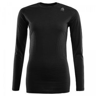 Термокофта жін. Aclima LightWool 150 Crew Neck Women Jet Black S