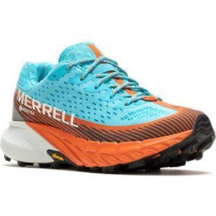 Кроссовки Merrell Agility Peak 5 GTX Wmn 37.5 женские голубые/оранжевые
