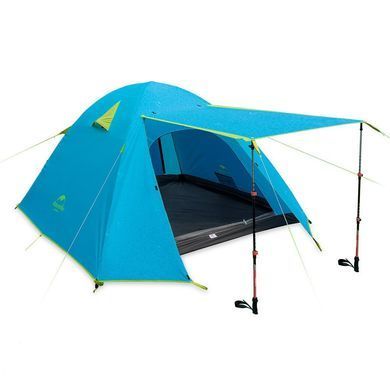 Намет Naturehike P-Series II (2-х місний) 210T 65D polyester Graphic NH18Z022-P sea blue