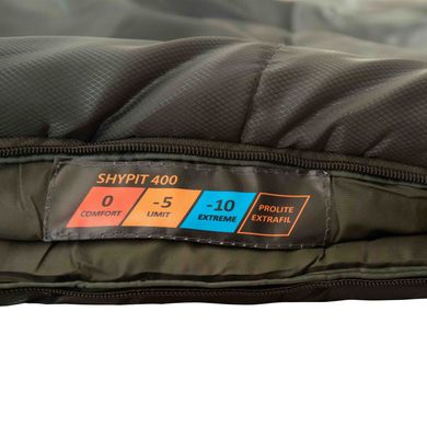 Спальный мешок Tramp Shypit 400 одеяло с капюшоном правый olive 220/80 UTRS-060R-R