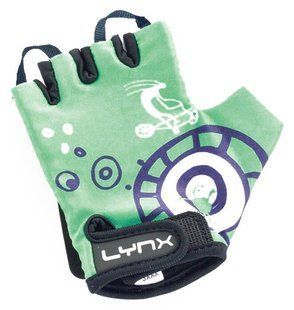 Велорукавички Lynx Kids green
