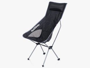 Крісло складане Naturehike Backrest Folding Chair NH17Y010-L bright silver