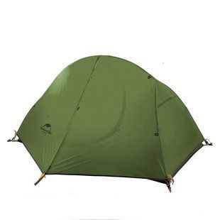 Палатка Naturehike Cycling I (1-местная) 20D silicone + footprint NH18A095-D forest green