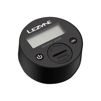 Підлоговий велонасос Lezyne Shock Digital Drive Y13, Сріблястий