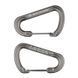 Набор карабинов Sea To Summit Large Accessory Carabiner 2pcs titanium