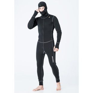 Комбинезон муж. Aclima WarmWool 200 Overall Man Black XL