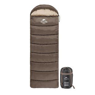 Спальный мешок Naturehike Envelope style U150 NH20MSD07 коричневый