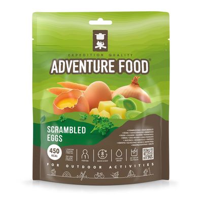 Сублимированная еда Adventure Food Scrambled Eggs Яичница-болтунья New Package silver/green