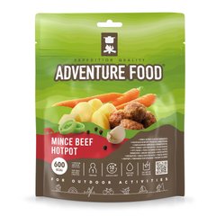 Сублімована їжа Adventure Food Mince Beef Hotpot Печеня з яловичими тюфтельками New Package silver/green