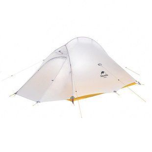 Палатка Naturehike Cloud UP Superlight II (2-х местная) 10D silicon NH19ZP017 grey/yellow