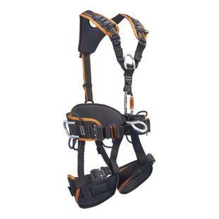 Страховочная система Rock Empire Master AL Lock black/orange