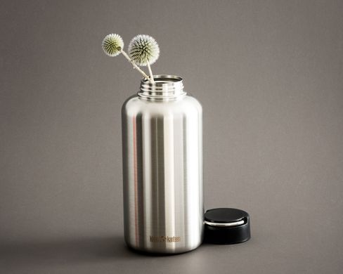 Бутылка для воды Klean Kanteen Wide Loop Cap 1900 мл Brushed Stainless