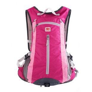 Велорюкзак з чохлом для шолома Naturehike 15 NH15C001-B pink