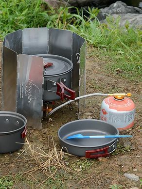 Экран ветрозащитный для горелки Naturehike NH15F008-B black