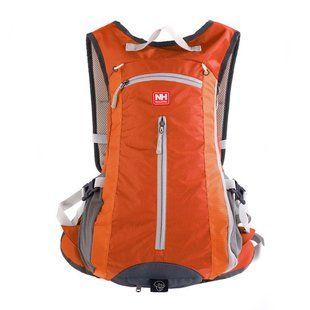 Велорюкзак з чохлом для шолома Naturehike 15 NH15C001-B orange