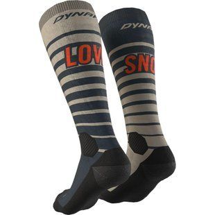 Носки Dynafit FT Graphic Socks 39-42 бежевые/черные