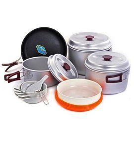 Набір туристичного посуду Kovea KSK-WY78 Silver 78 silver