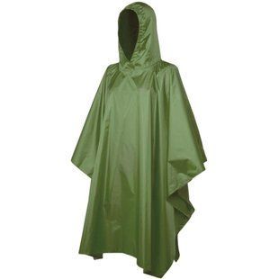 Пончо Trekmates Tour Poncho зеленое