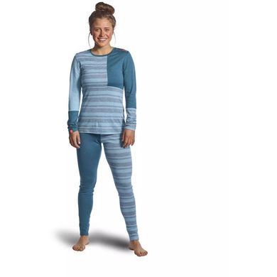 Термофутболка Ortovox 185 Rock'n'Wool Long Sleeve Wms S женская бирюзовая