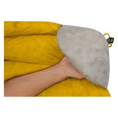 Спальний мешок-квилт Sea To Summit Ember EbI Regular Light Gray/Yellow