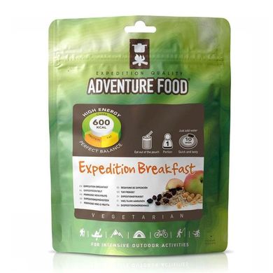 Сублимированная еда Adventure Food Expedition Breakfast Экспедиционный завтрак silver/green